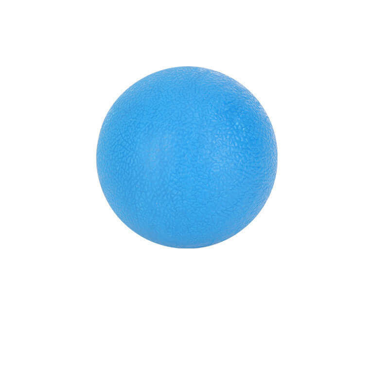 Deep Muscle Relaxation Ball Fascia Ball Hockey Point Massage Ball Massage Healing Fitness Ball Massage Ball Peanut Ball in blue.