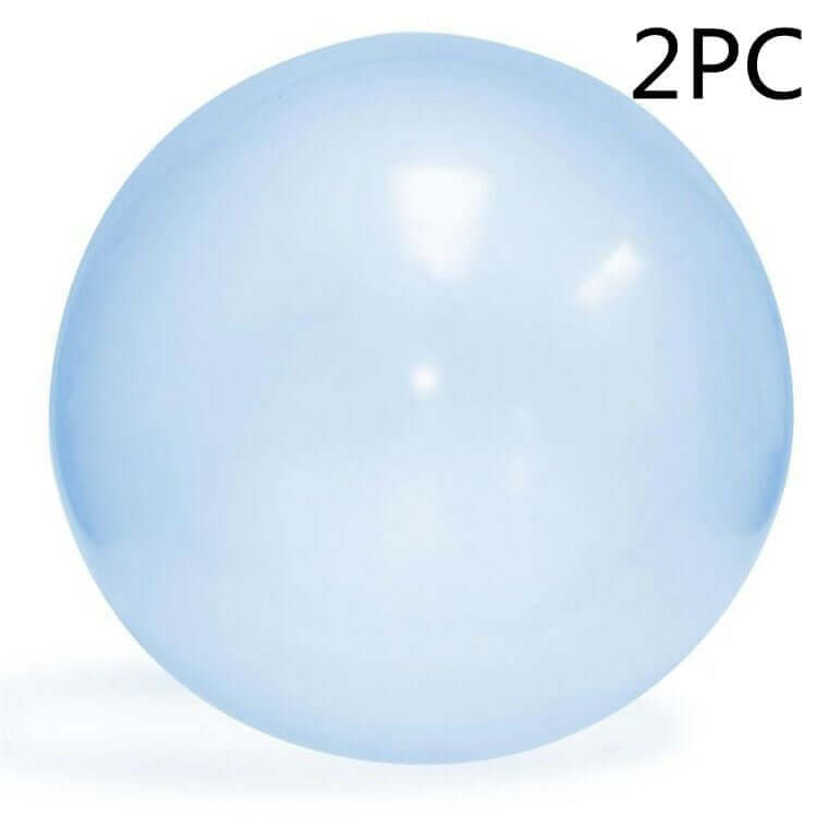Big Inflatable Ball Children's Toy Elastic Ball Water Ball Bubble Ball Inflatable Ball in blue color