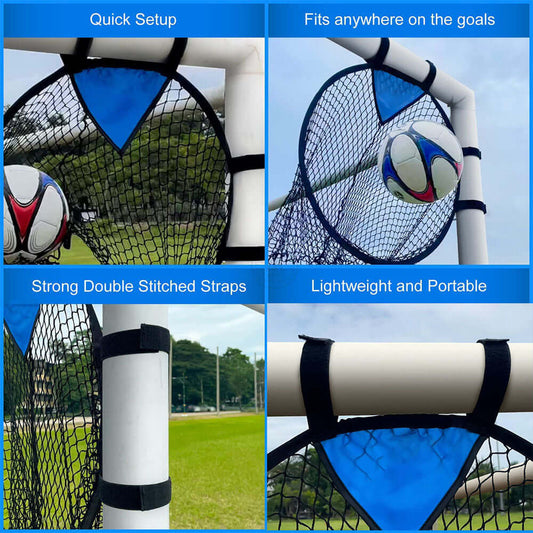 1PC Soccer Training Equipment Soccer Goal Target Corner Target For Shooting Training Practice Shooting Target Goals Net Football