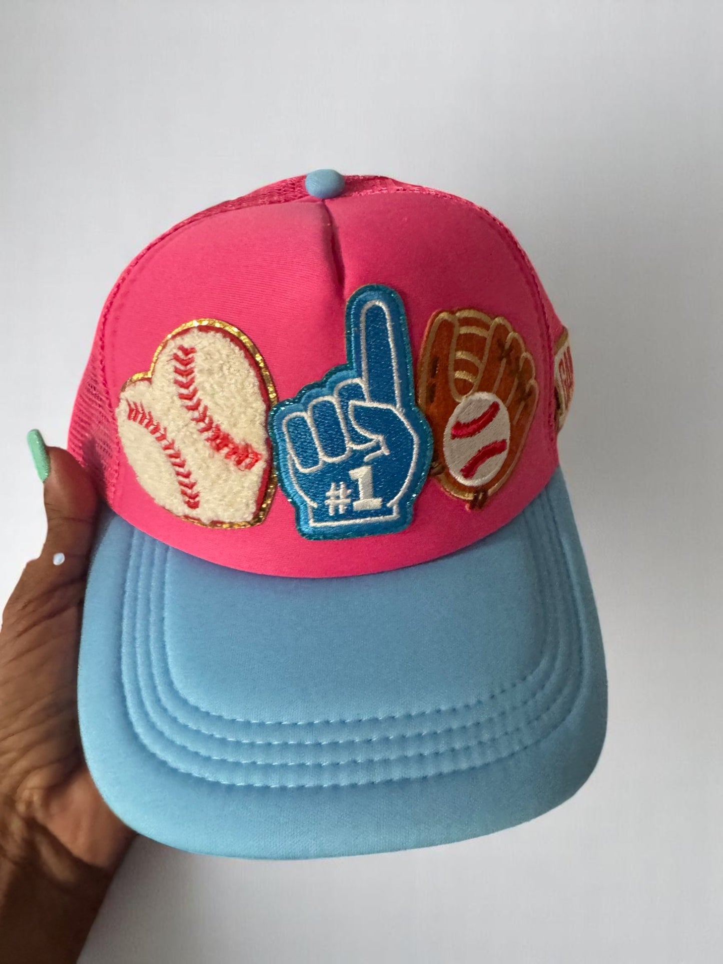 Baseball Patch Hat – Handmade