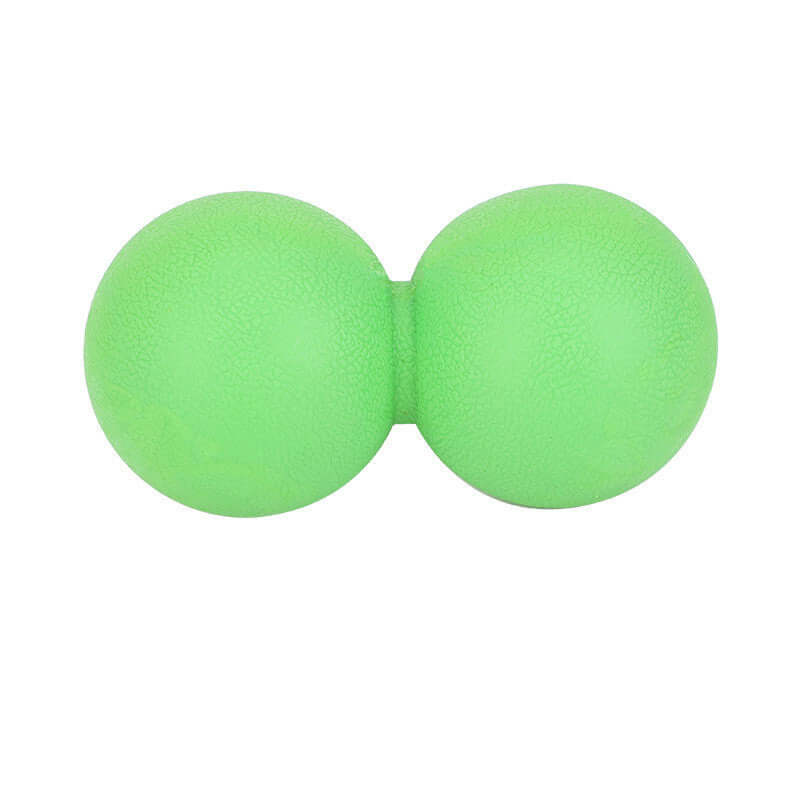 Deep Muscle Relaxation Ball Fascia Ball Hockey Point Massage Ball Massage Healing Fitness Ball Massage Ball Peanut Ball in green.