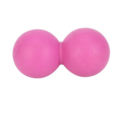 Deep Muscle Relaxation Ball Fascia Ball Hockey Point Massage Ball Massage Healing Fitness Ball Massage Ball Peanut Ball in pink color