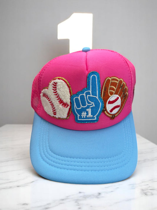 Baseball Patch Hat – Handmade