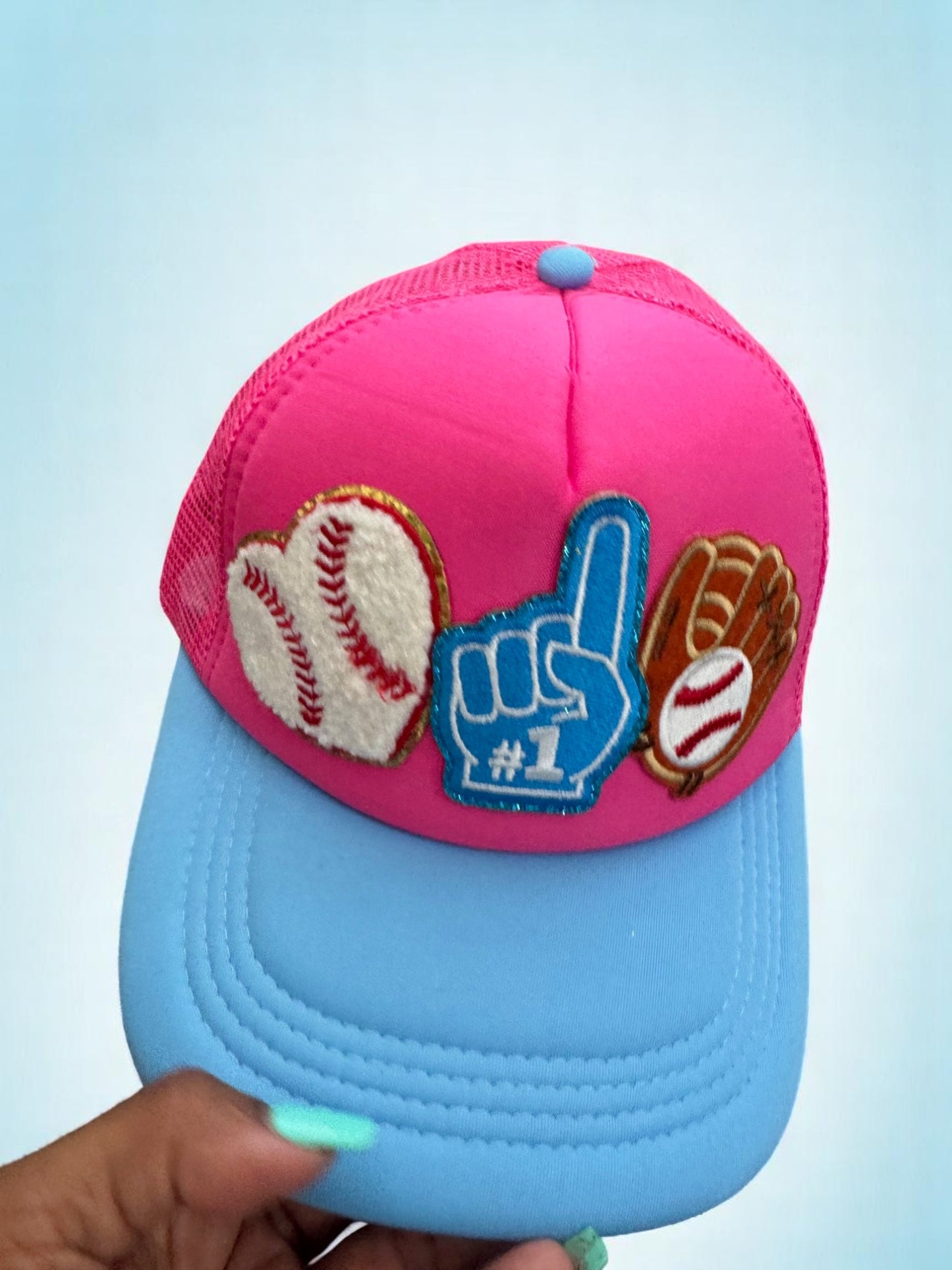 Baseball Patch Hat – Handmade
