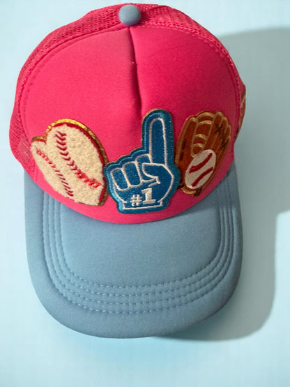 Baseball Patch Hat – Handmade